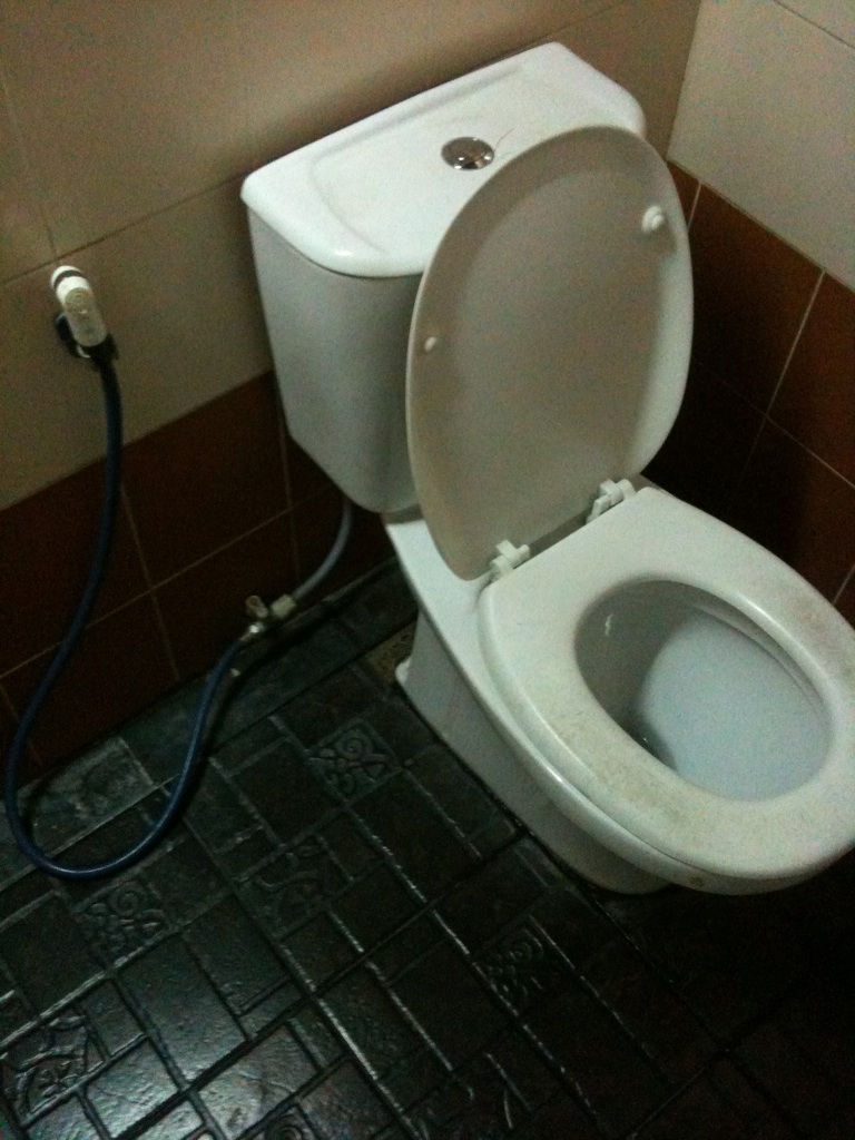 WC / Toilette / Klo in Thailand
