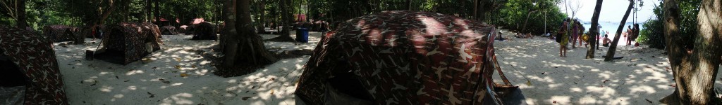 Camping Zelte auf Similan Island